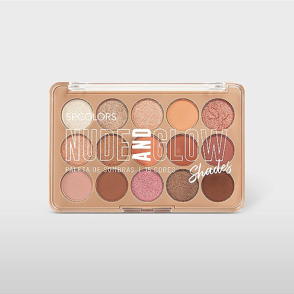 BOX PALETA DE SOMBRAS NUDE AND GLOW