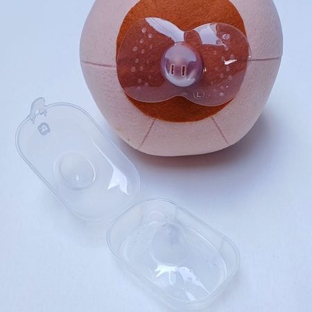 Protetor para Mamilo Ultrafino Estojo com 1 Par