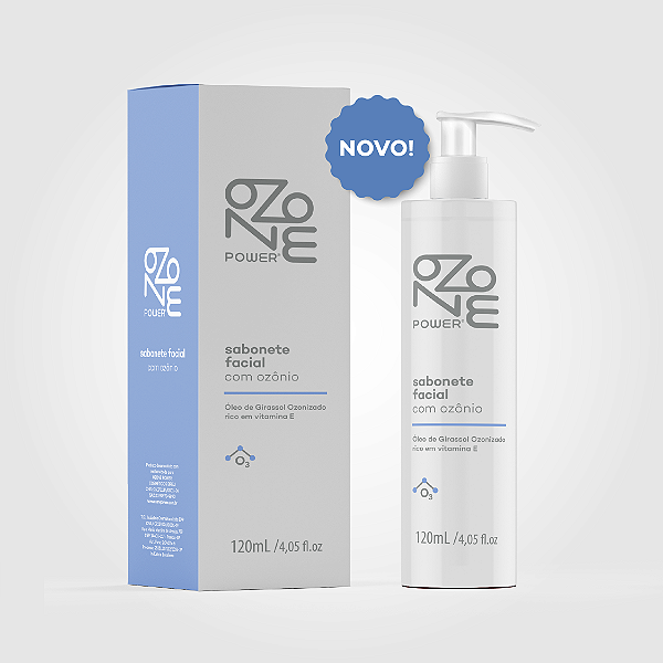 Sabonete Facial com Ozônio