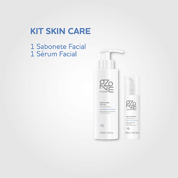 Kit Sabonete Facial + Sérum Facial