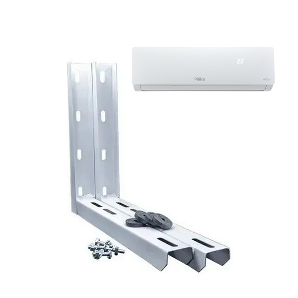 Suporte 400mm Condensadora De Split 7,000 12,000 Btus 1 Par