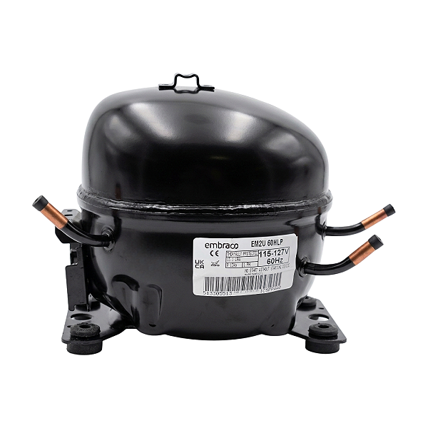 COMPRESSOR EMBRACO 1/5 127v R134 EM2U60HLP