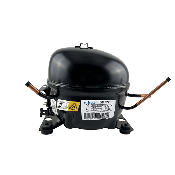 COMPRESSOR EMBRACO 1/3+ 127v R290 EM2X3125U