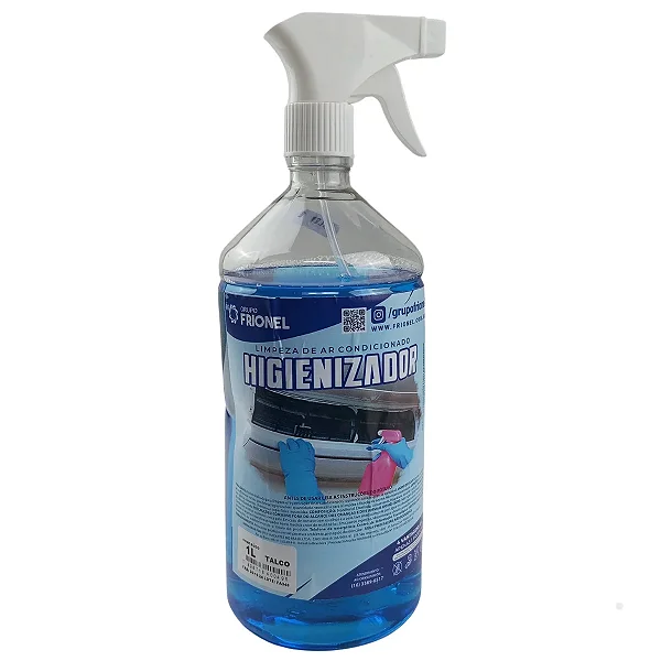Bactericida Limpeza Ar-condicionado C/ Borrifador Talco 1L