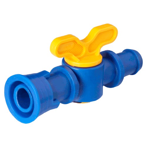 Registro de inicial de 16 mm com anilha para tubos PELBD - Agrojet