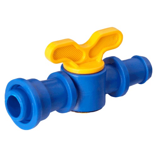 Registro de inicial de 16 mm com anilha para mangueira gotejadora - Agrojet