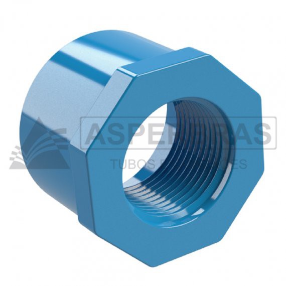 Bucha Reducao Rosca PVC Irriga Dn50 X 1" - Asperbras