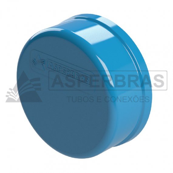 CAP PVC Agropecuário Soldável 100mm (4") - Asperbras