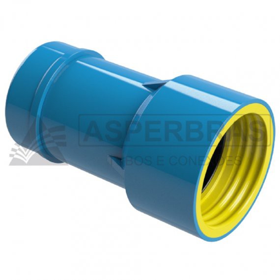 CAP / Tampão Femea PVC Irriga Rosca Dn50/de50,5 (1.1/2")
