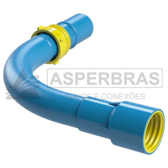 Curva ER 90 Graus PVC Irriga Rosca Dn50 (1.1/2")- Asperbras