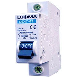 MINI DISJUNTOR LK-16 - Unipolar 16A - LUKMA