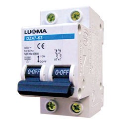 MINI DISJUNTOR LK-10 - Bipolar 10A - LUKMA