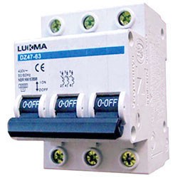 MINI DISJUNTOR LK-32 - Tripolar 32A - LUKMA