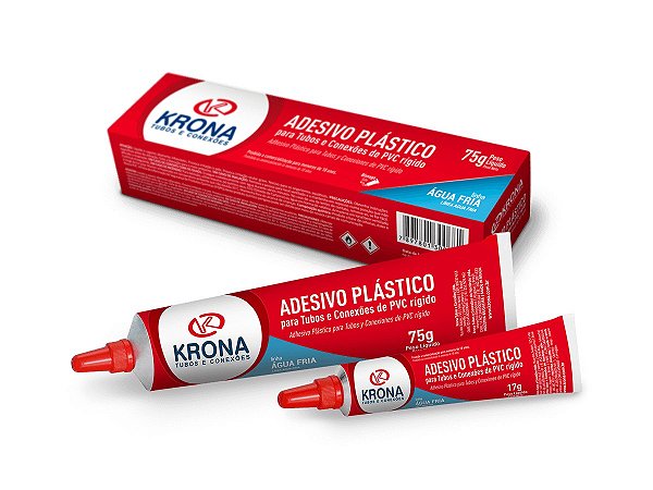 Adesivo Plástico Cola Cano Tubo Conexao Pvc 75g - KRONA
