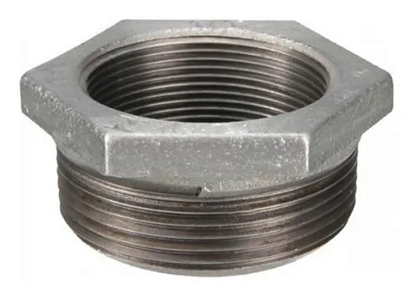 Bucha de Redução 4" x 3" -  Galvanizada
