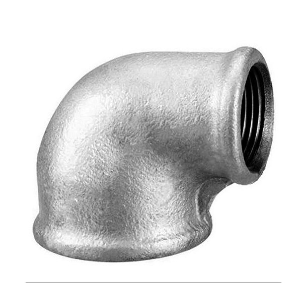 Cotovelo redução 90º - 1" x 3/4" F/F - Galvanizado