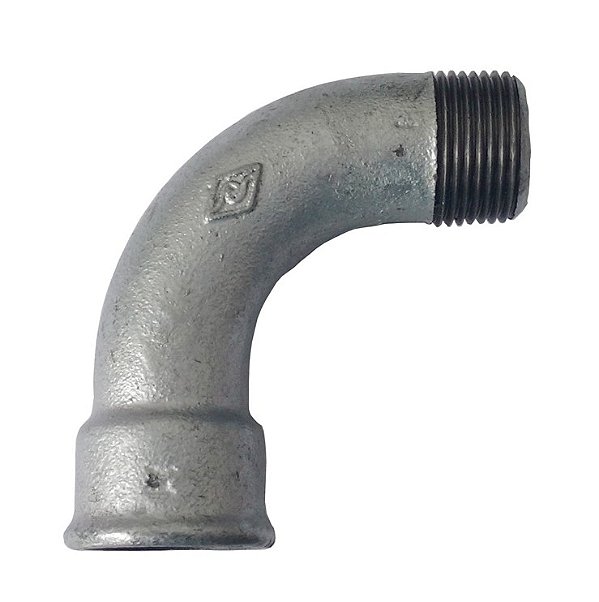Curva 1.1/4" x 90º  M/F - Galvanizado