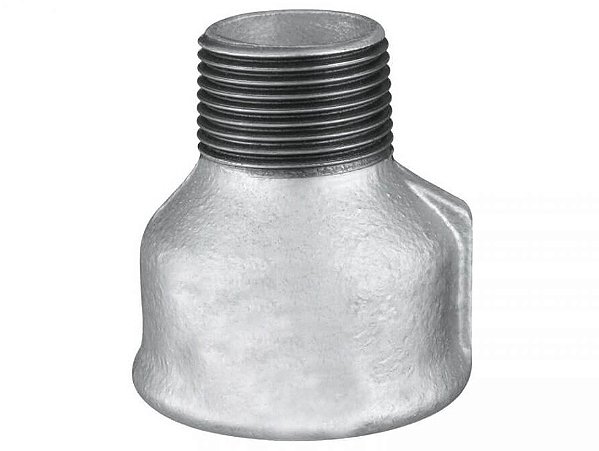 Luva Redução 2" x 1.1/2" M/F - Galvanizada