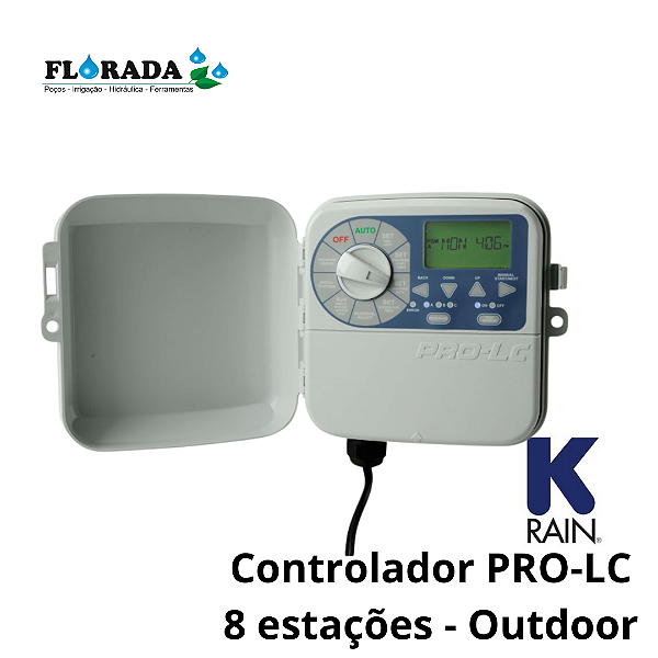 Controlador Para Irrigação 8 Estações 220v - KRAIN