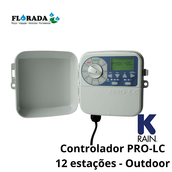 Controlador Para Irrigação 12 Estações 220v - KRAIN
