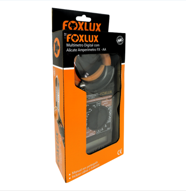 MULTÍMETRO DIGITAL COM ALICATE AMPERÍMETRO