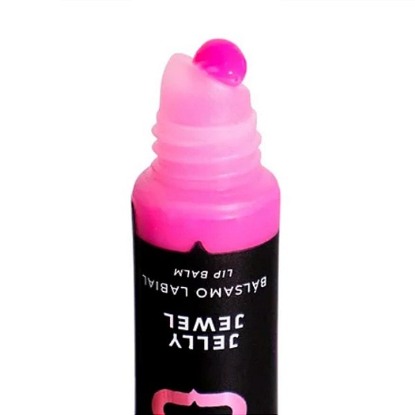 Lip Balm Jelly Jewel Rhodonite Obsidian Ruby Rose HB-7400-1