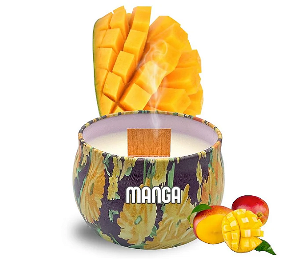 Vela Aromática Luxo 130g Manga