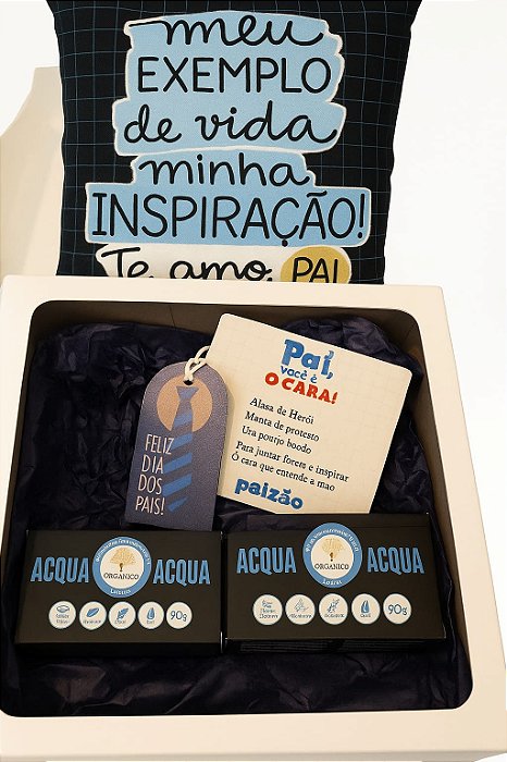 Kit dias dos pais especial Caixa com visor