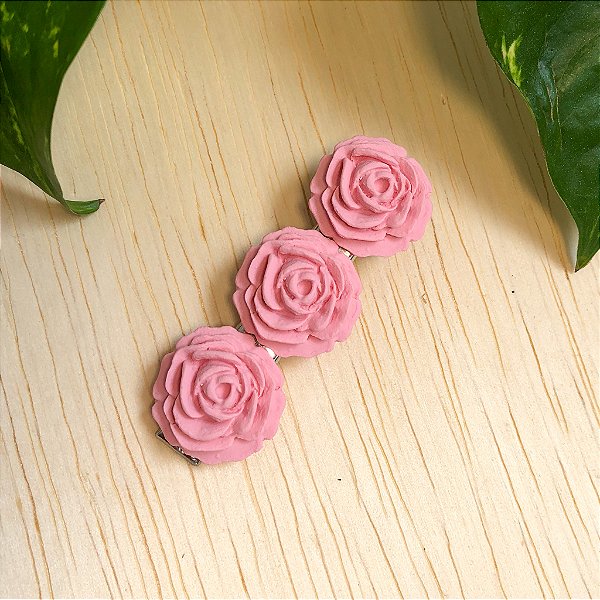 Hairclip Rosas