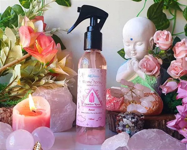 Aromatizador de Ambientes Quartzo Rosa - Amor