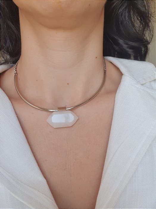 Alvorada Quartzo Branco Biterminado