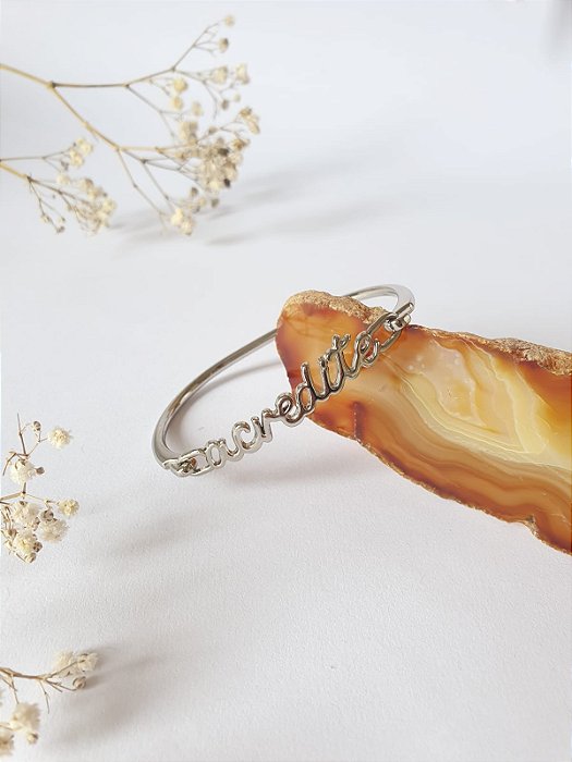 Pulseira Acredite