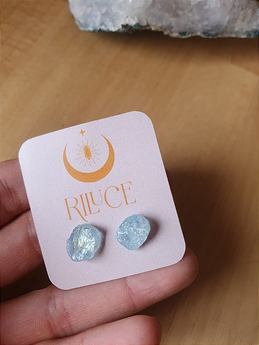 Brinco Água Marinha