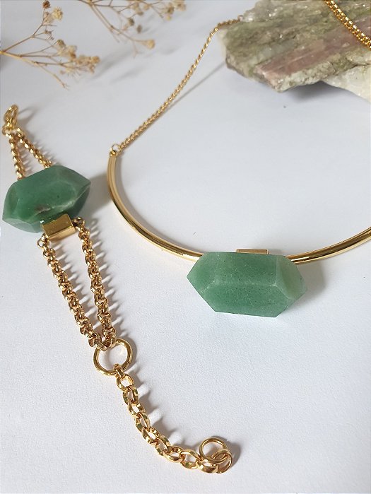 Conjunto Alvorada Quartzo Verde Biterminado