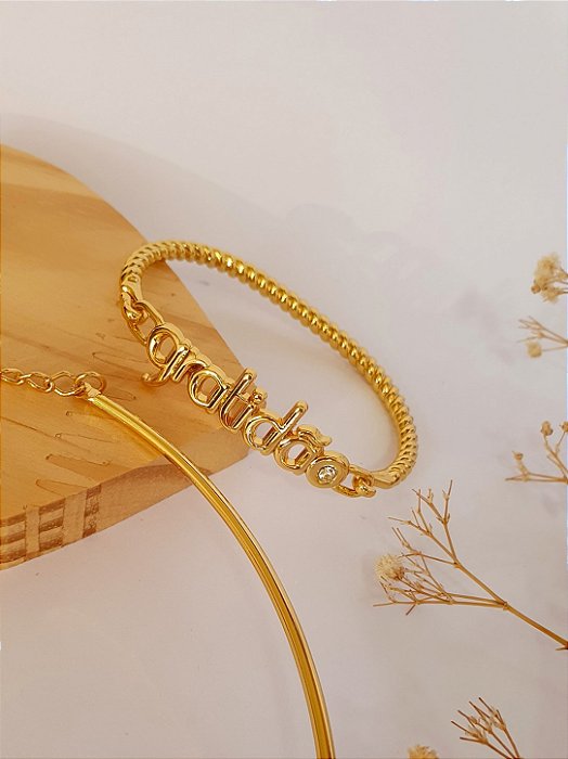 Pulseira Gratidão