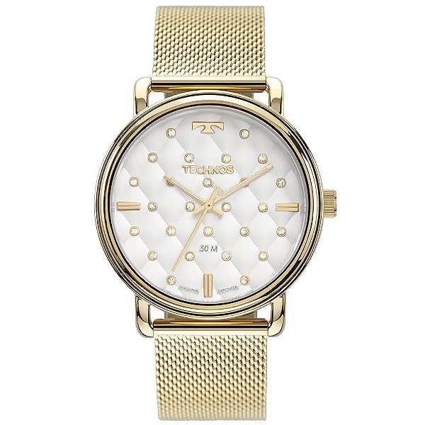 Relógio Technos Feminino Trend Dourado