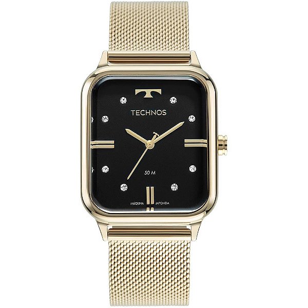 Relógio Technos Feminino Style Dourado 2039CQ1P