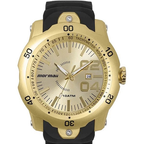 Relógio Mormaii Masculino Urban Dourado