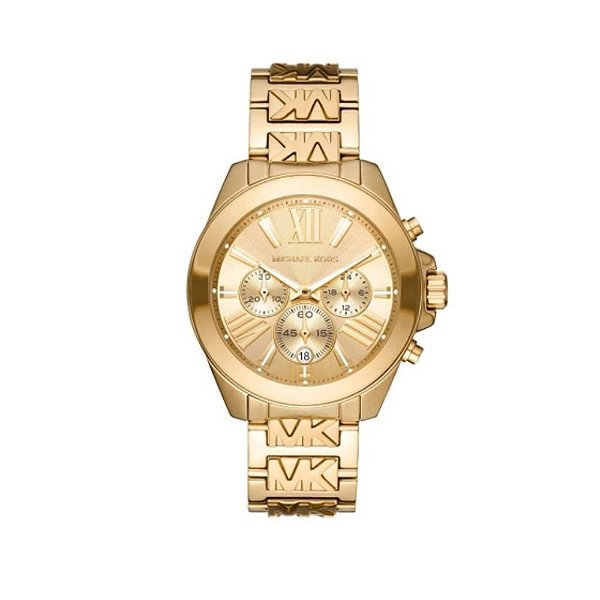 Relógio Feminino Michael Kors Dourado Cronógrafo