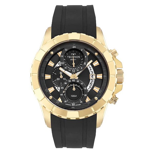 Relógio Technos Masculino Legacy Dourado