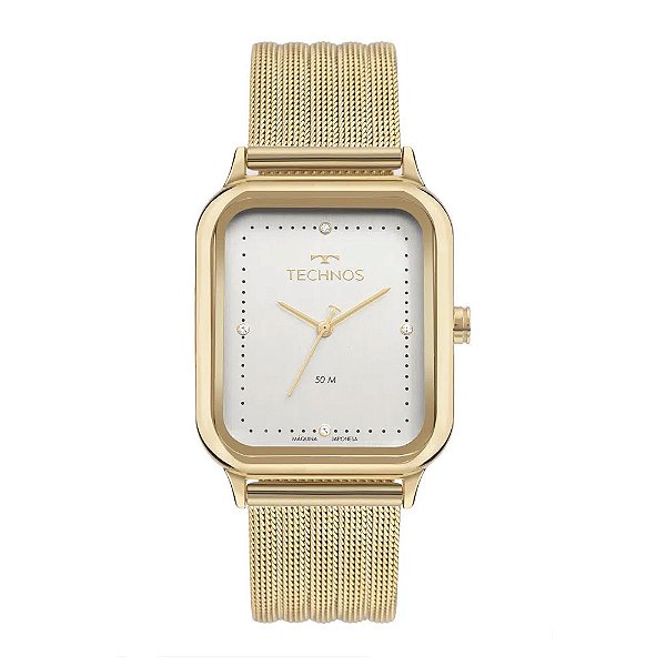 Relógio Technos Feminino Style Dourado 2036MRT1K