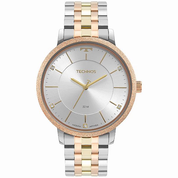 Relógio Technos Feminino Trend Bicolor