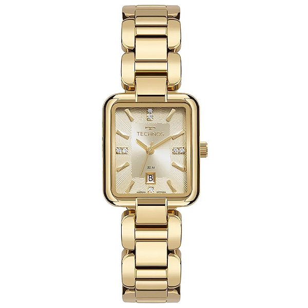 Relógio Technos Feminino Elos Dourado