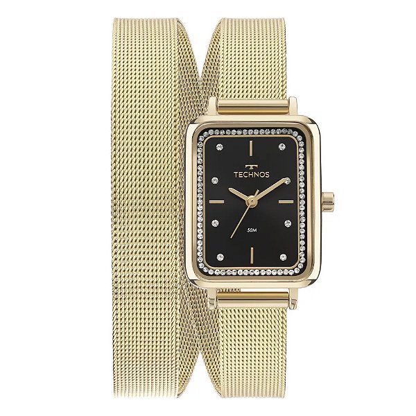 Relógio Technos Feminino Mini Dourado GL32AP1P