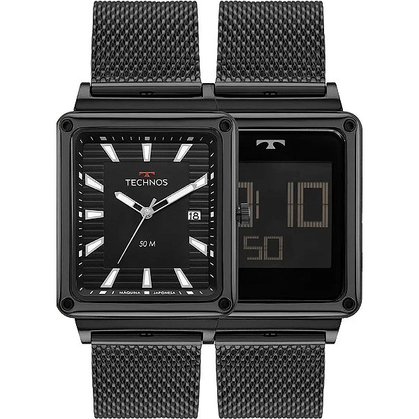 Relógio Masculino Curvas 1S13CX1P Analógico Digital