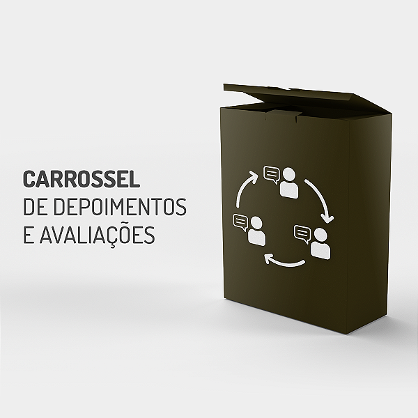 Carrossel de Depoimentos e Avaliações