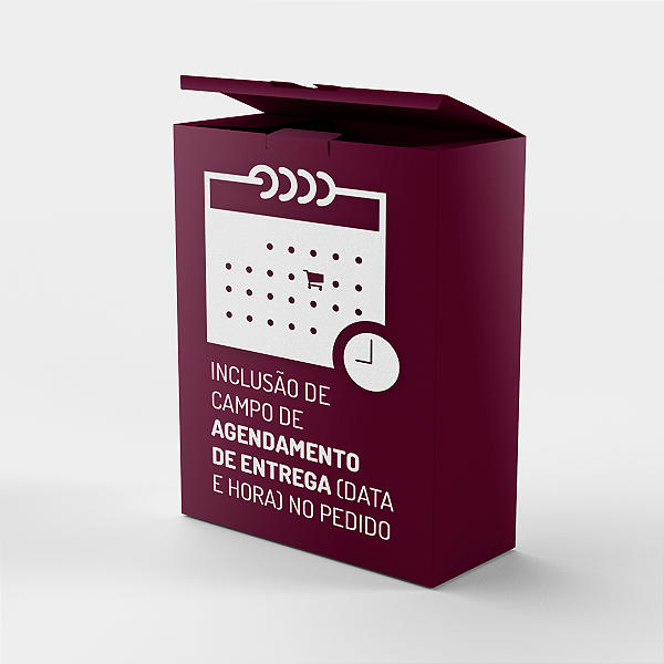 Agendamento de Entrega (Data e Hora)