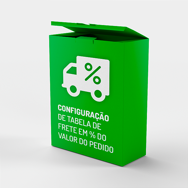 Tabela de Frete em % do Valor do Pedido