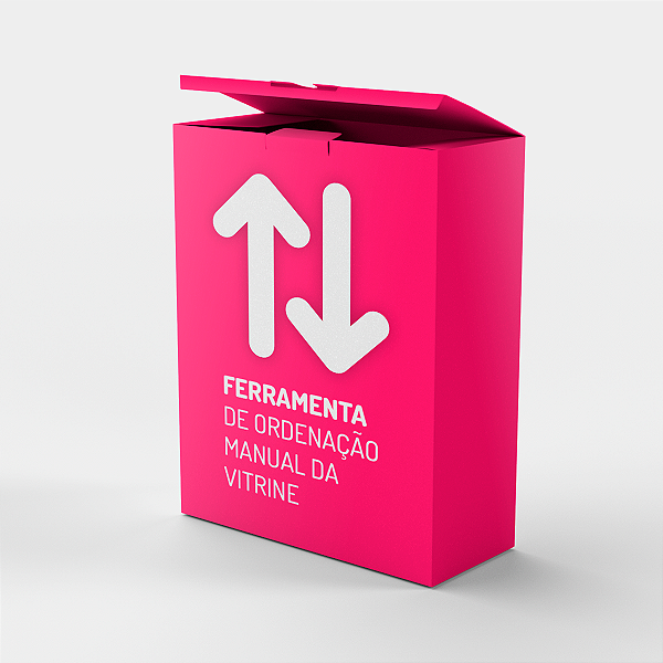 Ordenação Manual da Vitrine