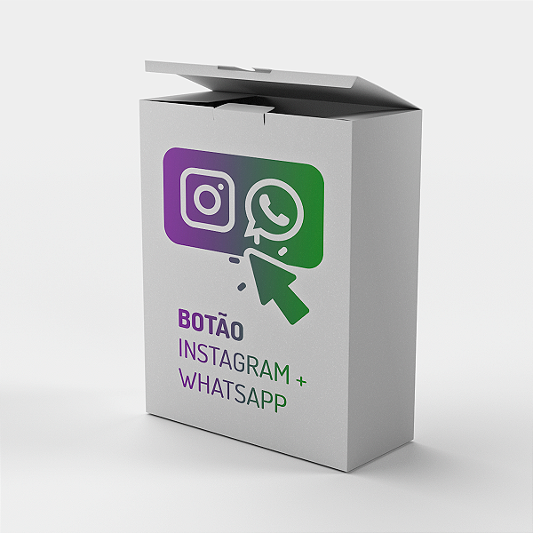 Botão WhatsApp + Instagram